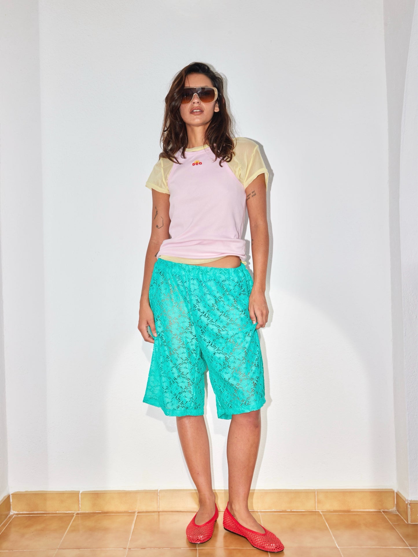 Long Short dentelle VEDRÀ