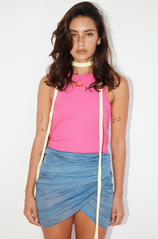 Paréo LA BOMBA- Voile de coton orage