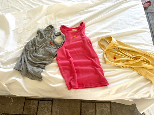 Débardeur TANK - Jaune Beurre