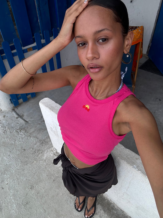 Débardeur TANK - rose pétale